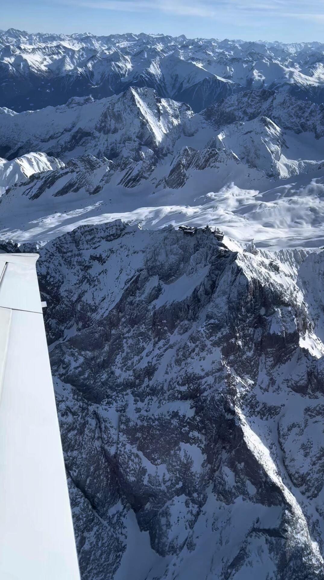 Sicht auf das Zugspitzen Haus