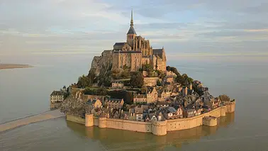 Bréhat - Côte d'Emeraude - Mont Saint Michel en avion