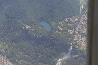 Turano lake and Marmore waterfalls