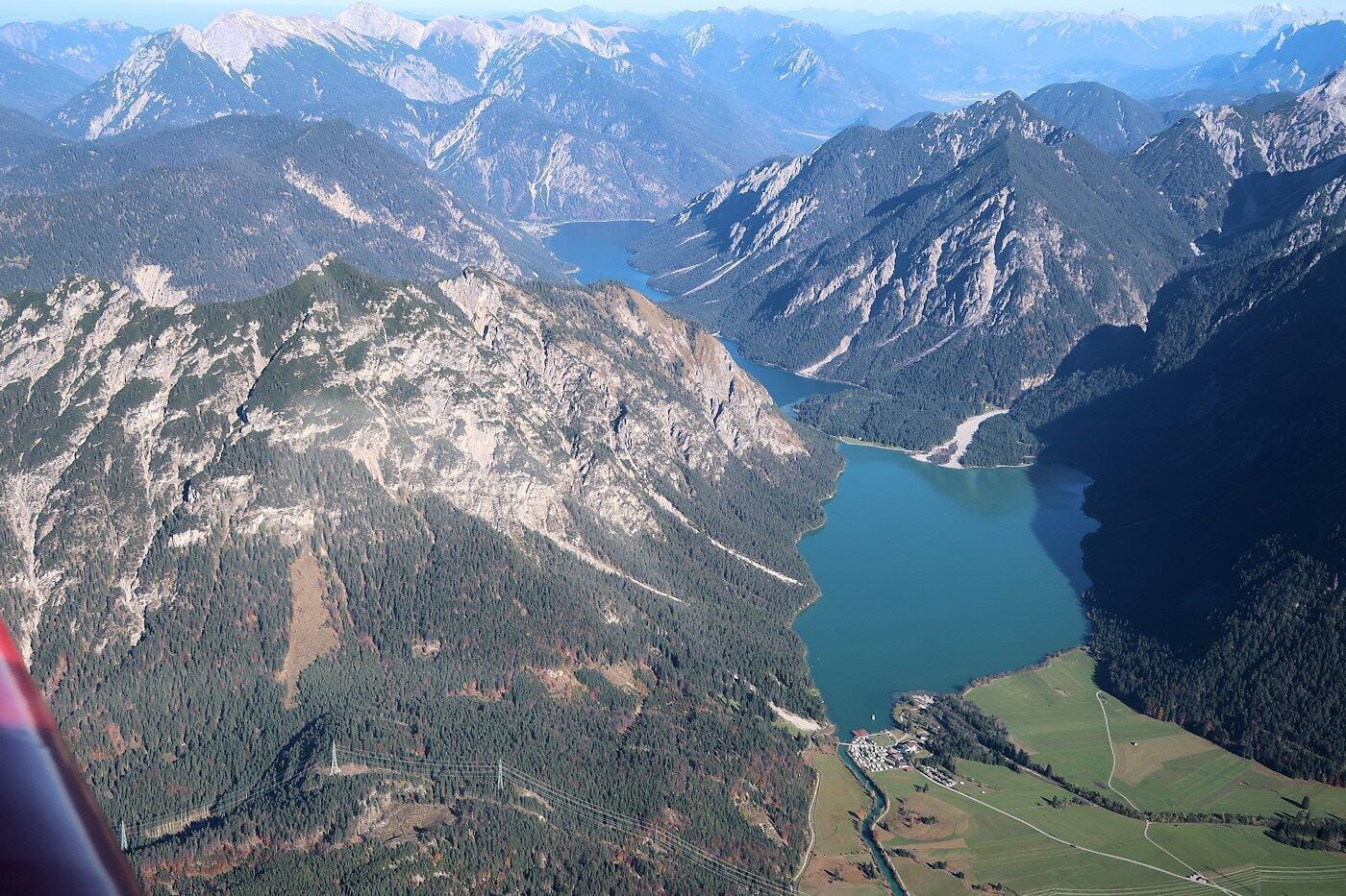 Alpenrundflug  Garmisch Zugspitze Füssen Allgäu