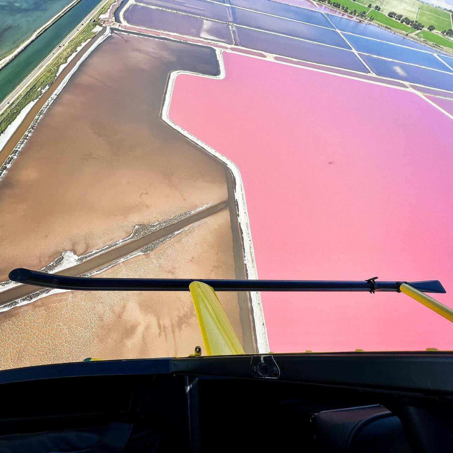 Vol Hélico - Aigues-Mortes, Salins du Midi - R66