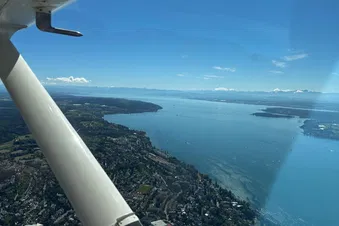 Der Überlinger See bei Überlingen