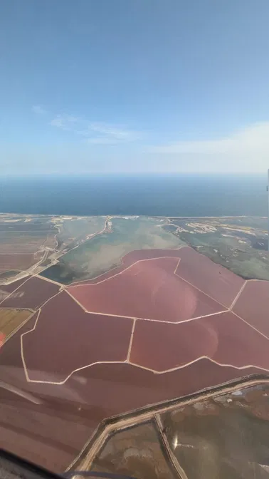 Survol de la Camargue