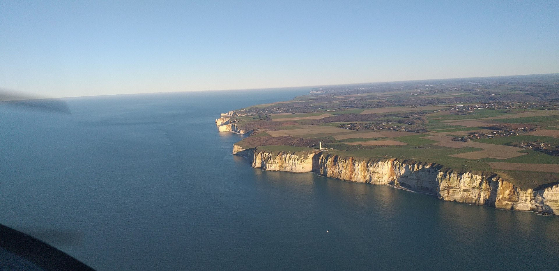 Vue du Phare d'Antifer