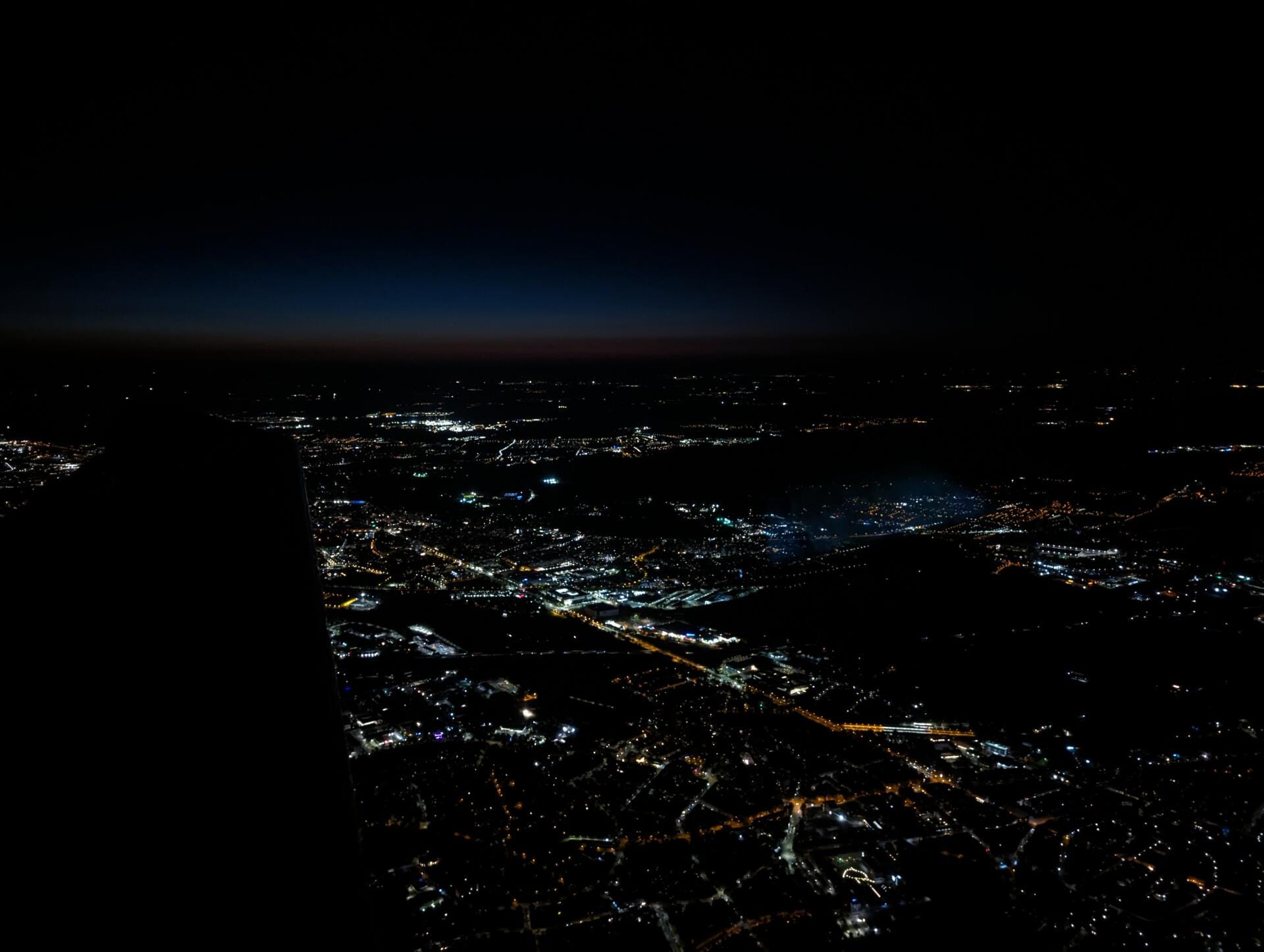 Rundflug über Karlsruhe