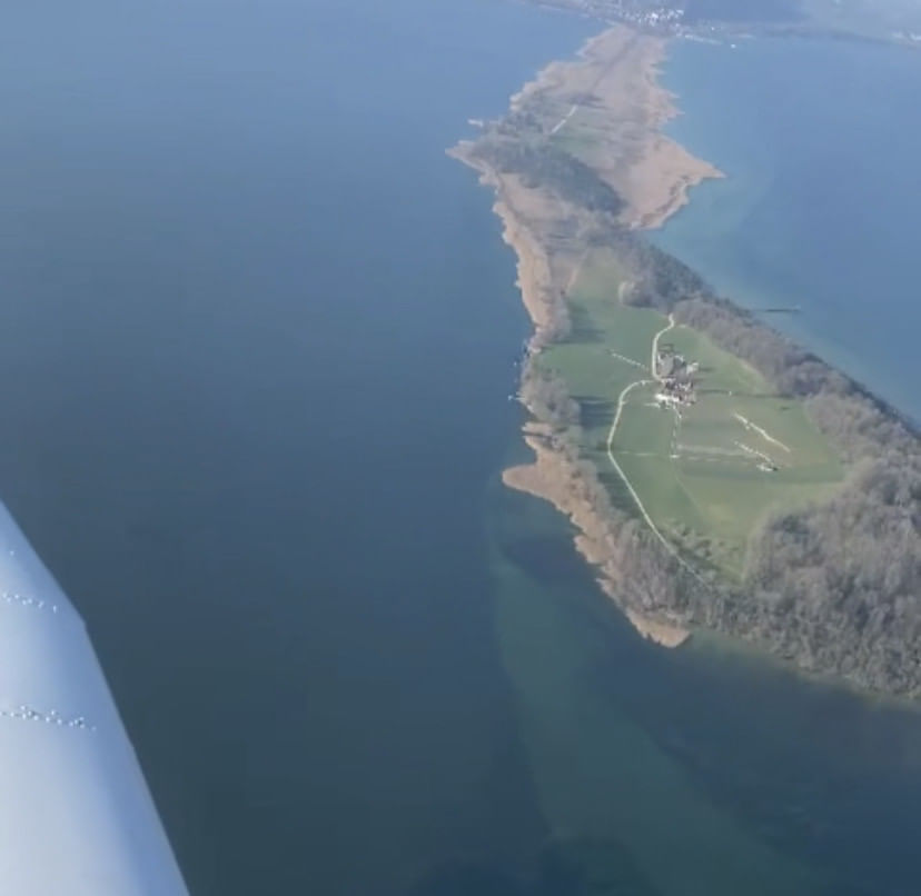 Scenic Flight Over Lakes Neuchatel and Biel