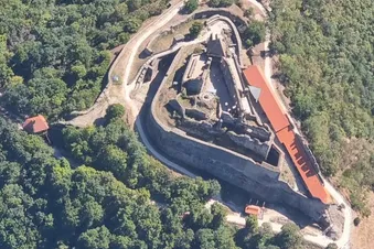 Castle of Visegrád from above