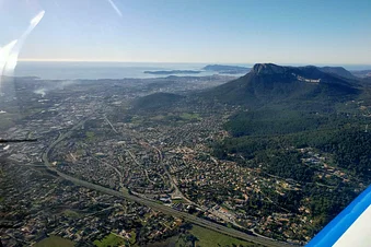 Mont Coudon, Solliès-Pont, Rade de Toulon, A57