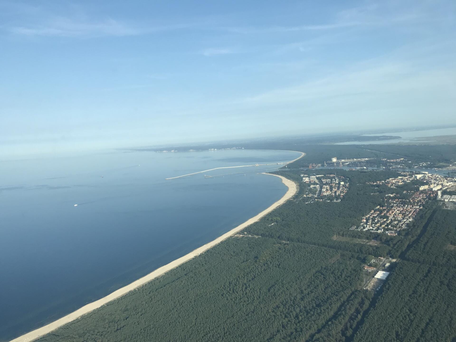 die Küste von der Insel aus 2