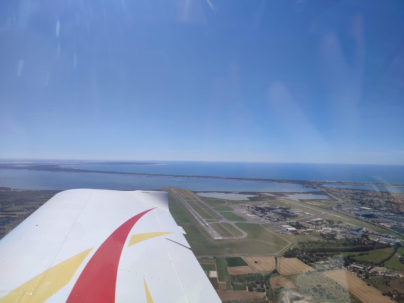 Décollage de / Take off from Montpellier Méditerranée