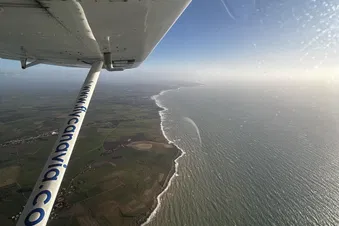 Vol à la découverte de nos plages nordiques