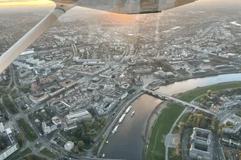 Dresden Altstadt von oben
