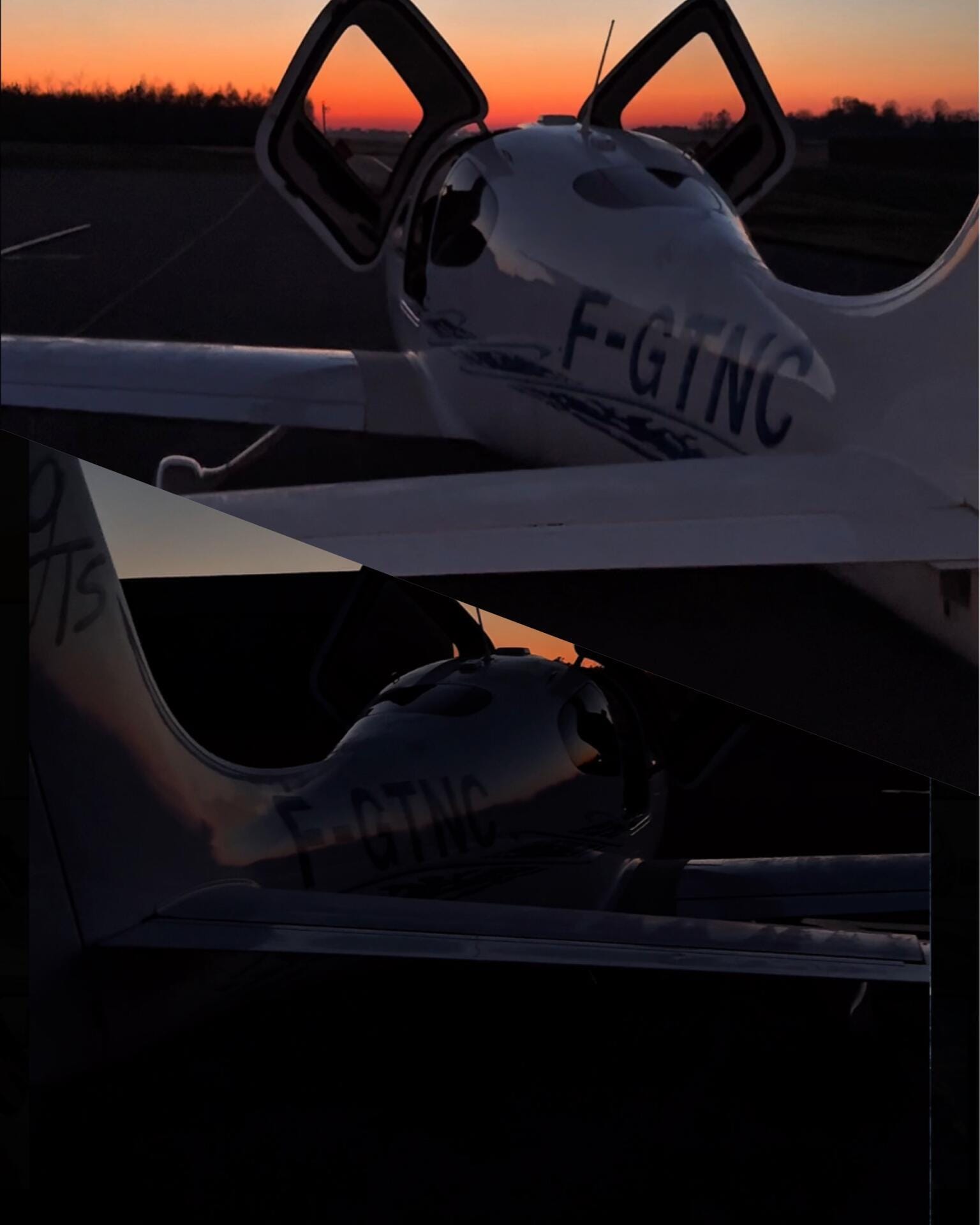 “CIRRUS SR20“ (Nacht)