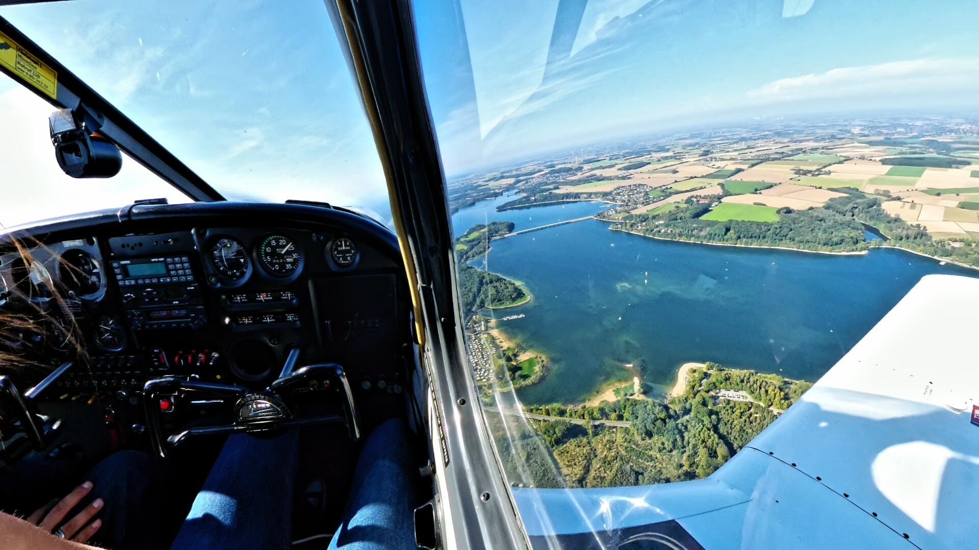 Rundflug über das Sauerland & den Möhnesee