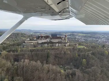 Entdecke Coburg und Umgebung im Motorsegler