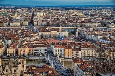 Vol pour Lyon depuis Paris