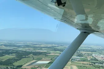 Quick Sky Tour Over Frankfurt & the Rhine