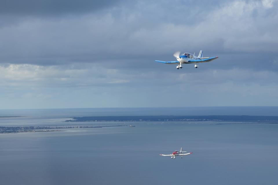 Balade aérienne jusqu'à Fort Boyard