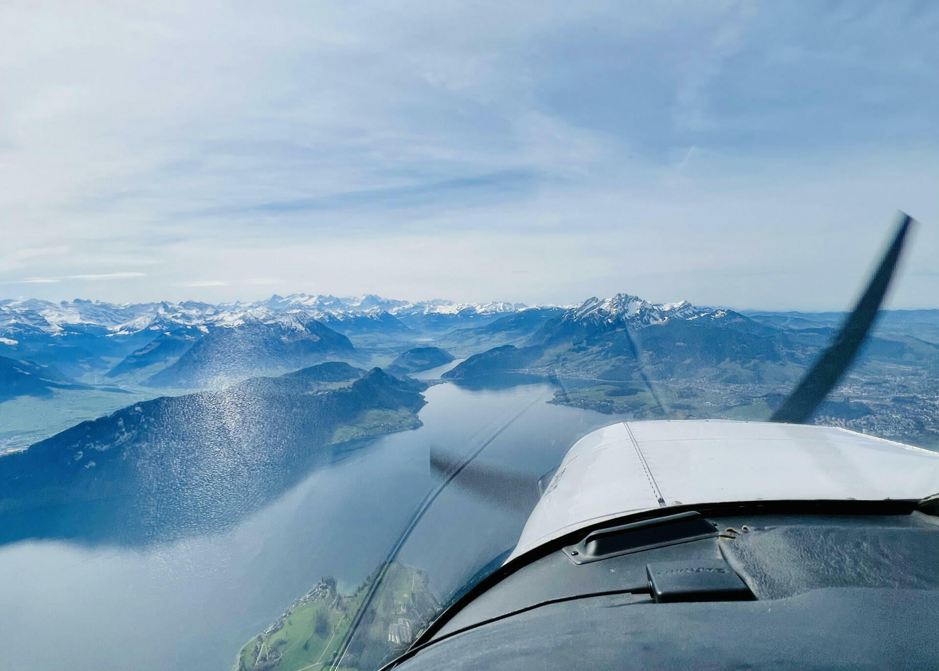 Hoch über dem Vierwaldstättersee