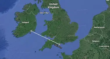 Join me on a flight to Ireland