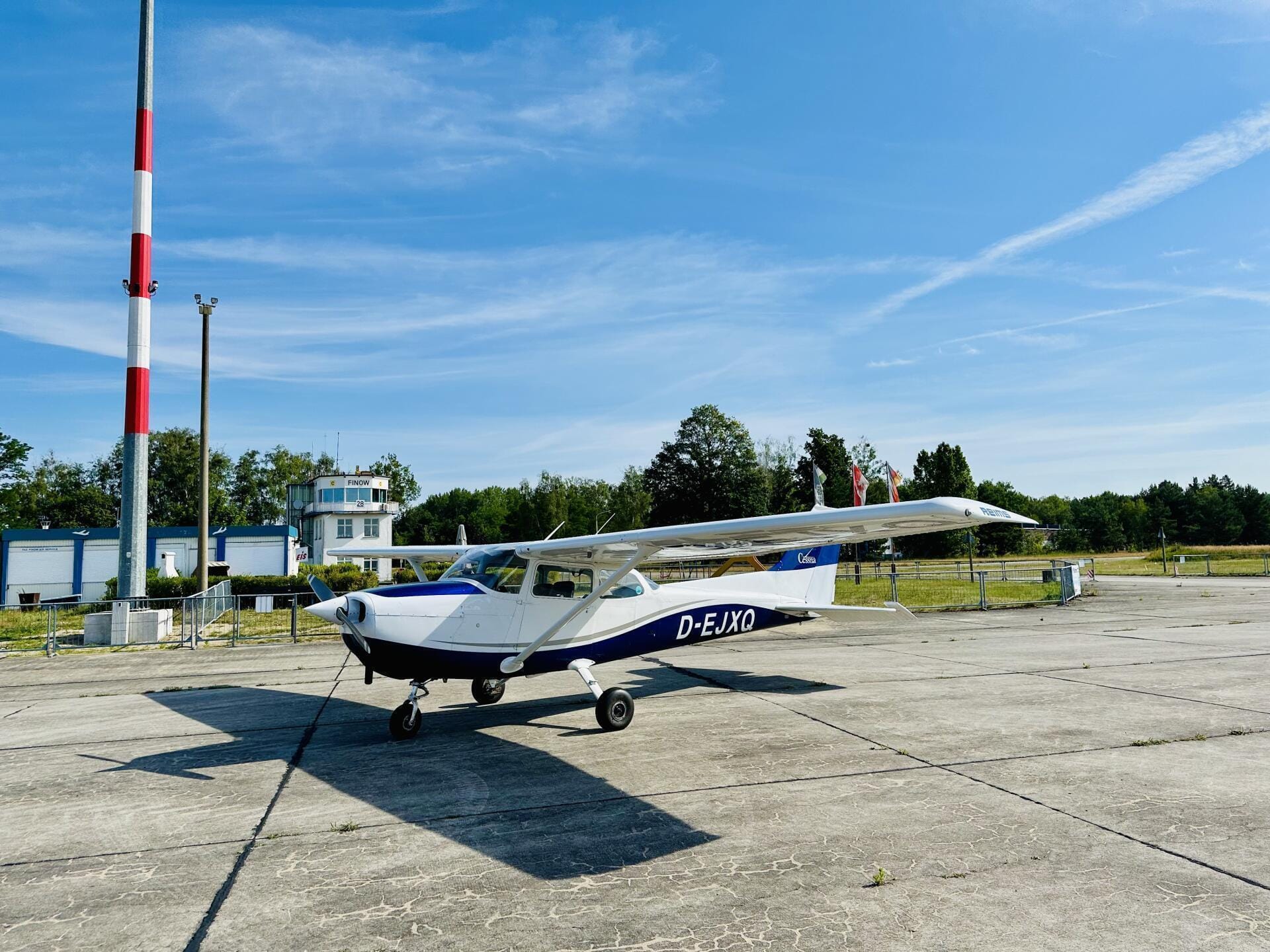 Cessna 172 in Finow