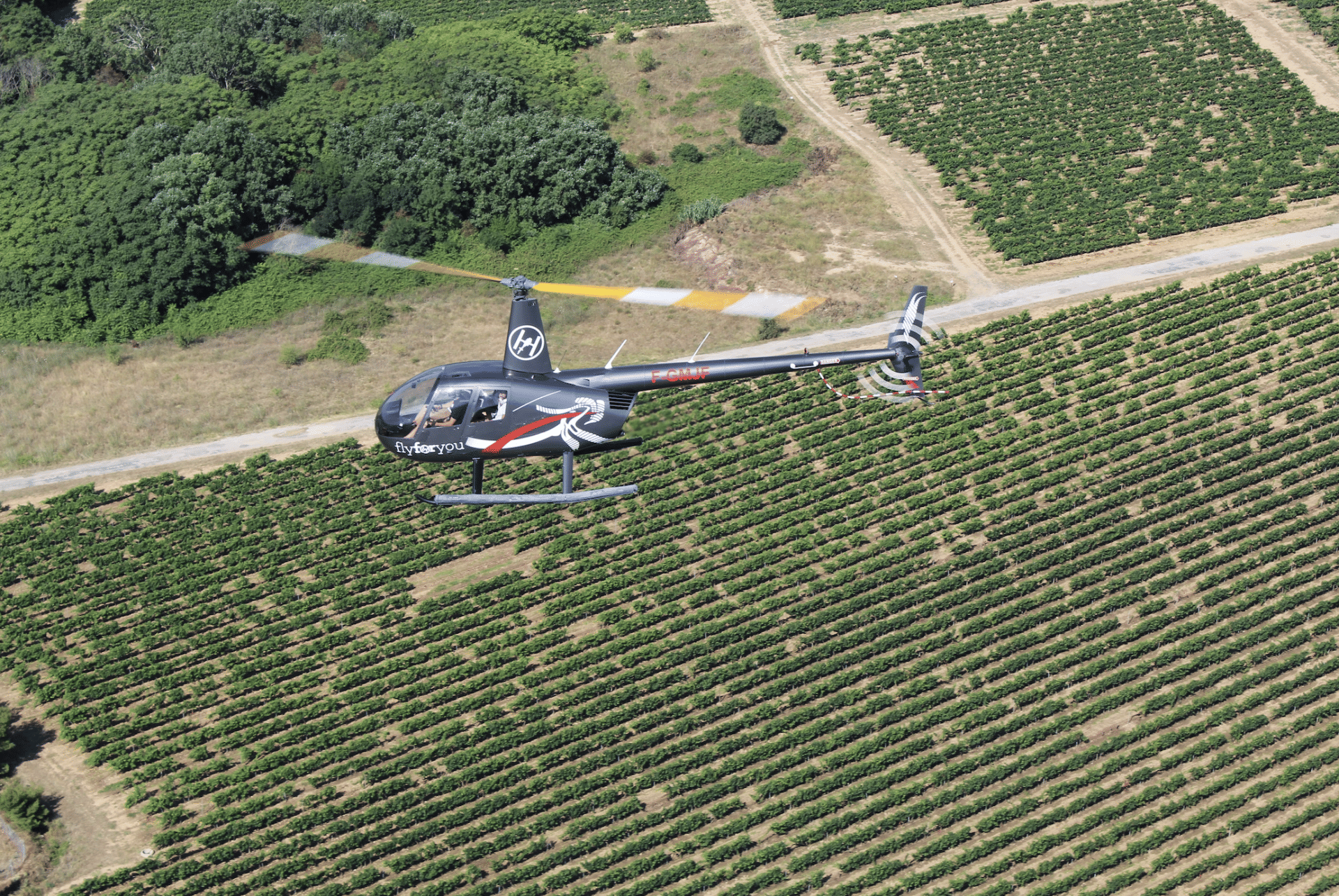 Vol d'initiation en hélicoptère | 1 élève et 2 passagers