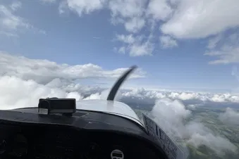 🛩️ Ganderkesee nach Frankfurt-Egelsbach 🌤️