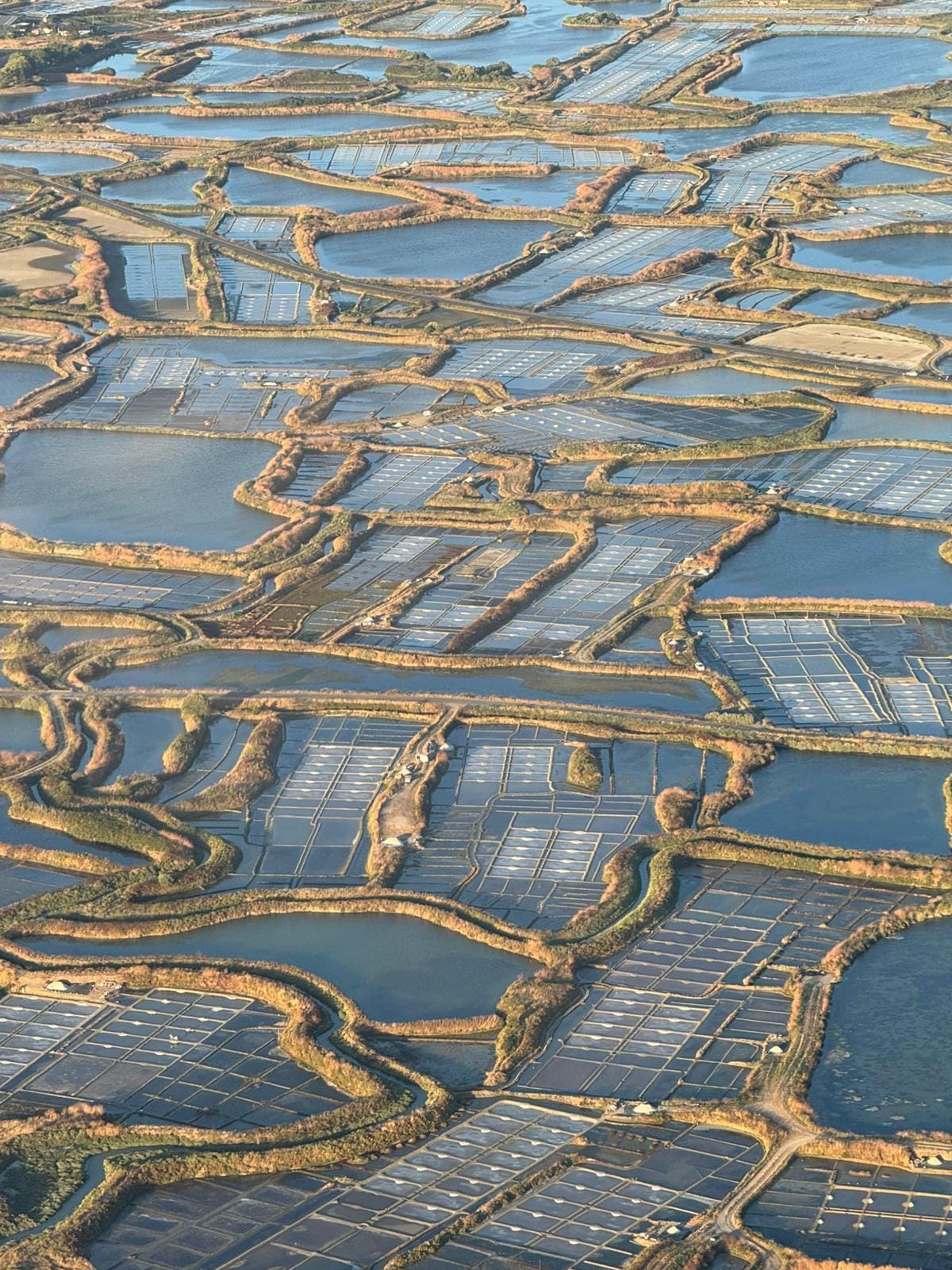 Survol des marais de Guérande et de la Brière