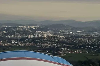 vue aerienne St Etienne