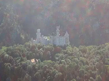 Flugzeug Rundflug Castle Neuschwanstein Lindau sightseeing