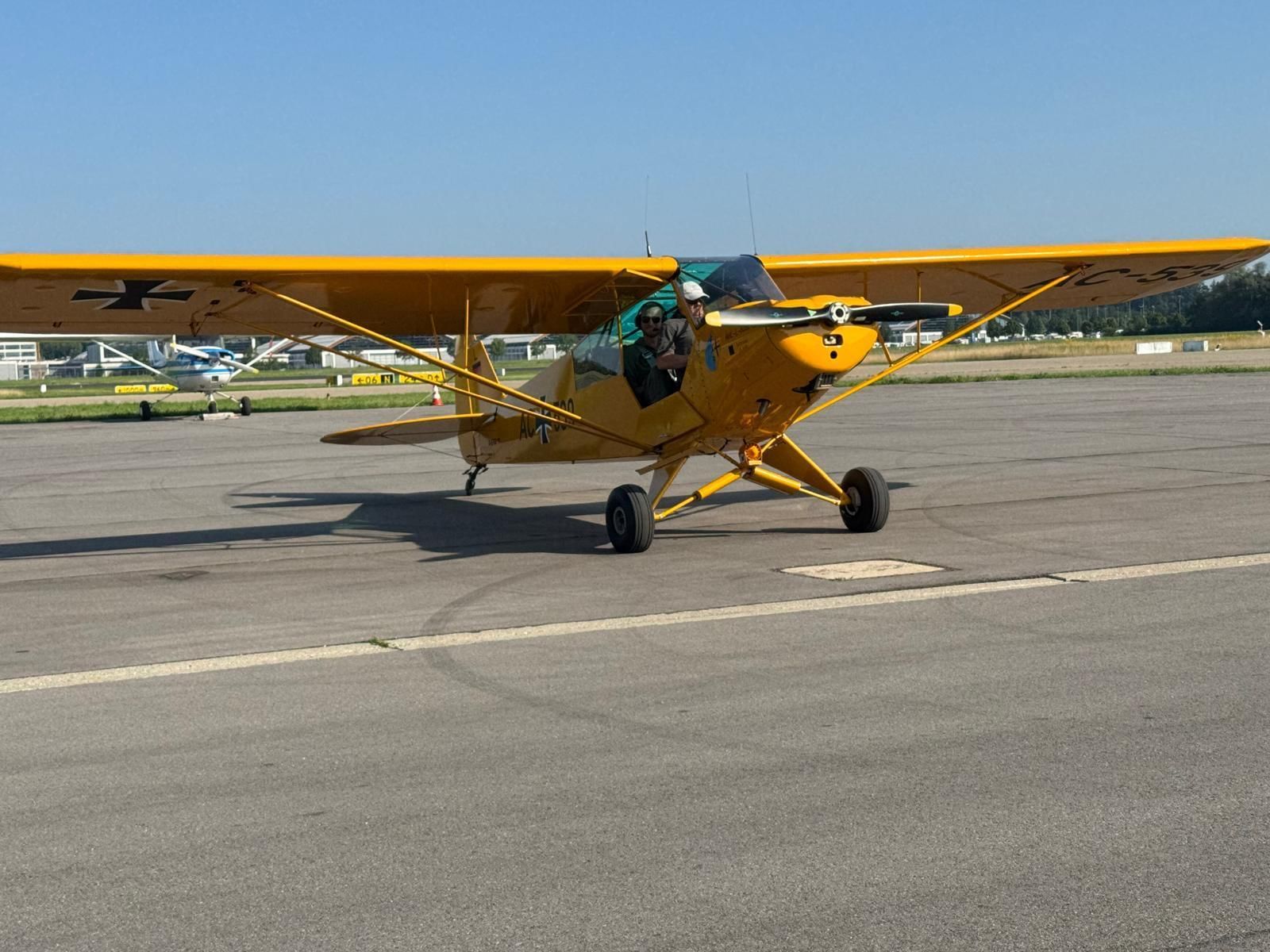 Bodensee und Allgäu von oben mit einem historischen Flugzeug