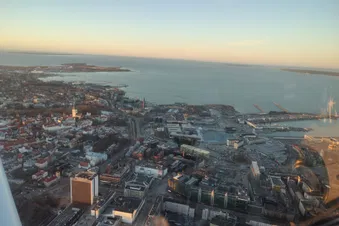 Tallinn's Cruise ship port, early Spring