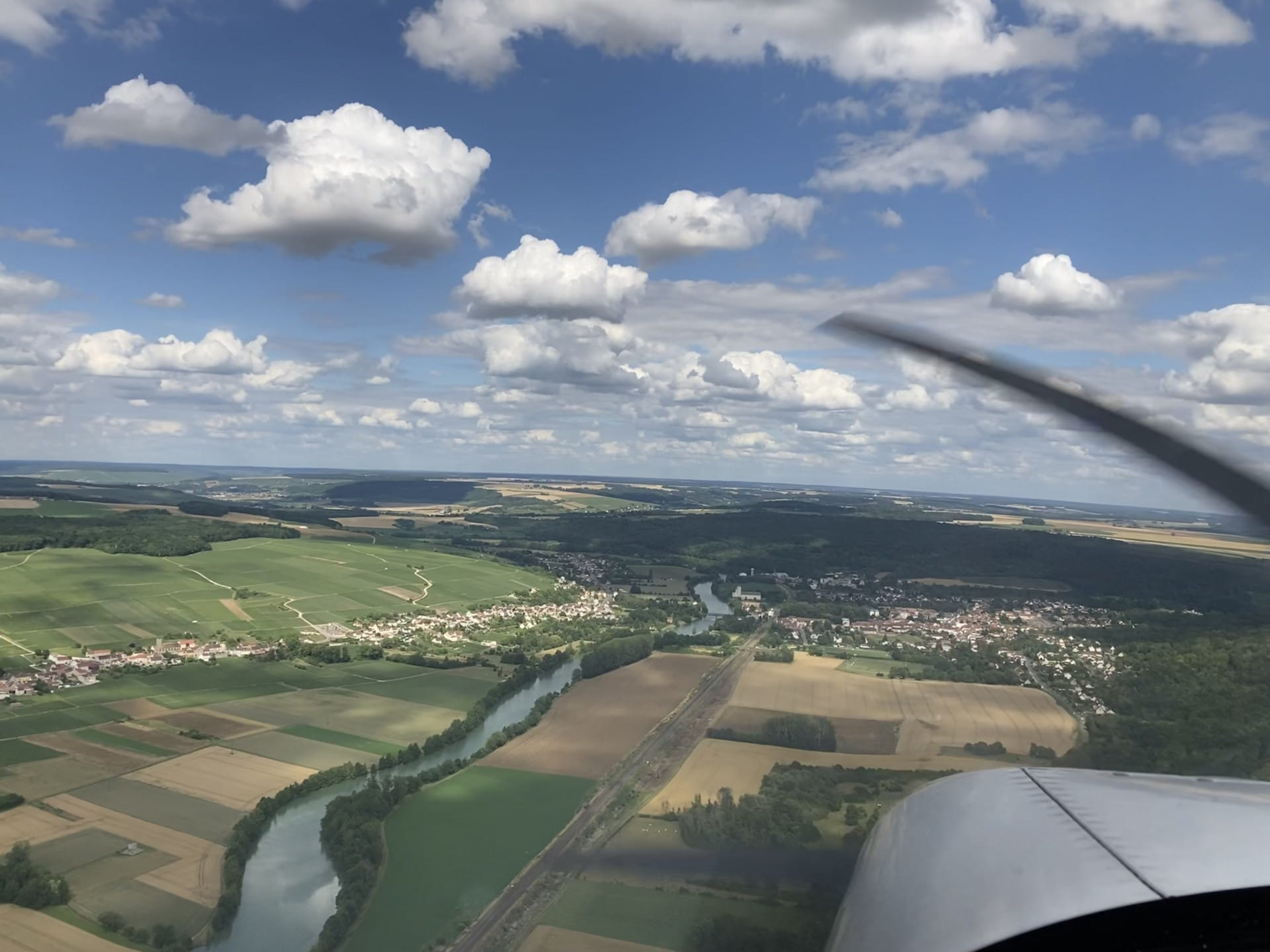 Ballade au dessus de la Marne