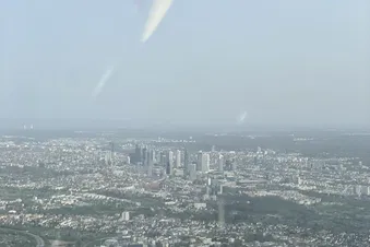 Frankfurt von oben