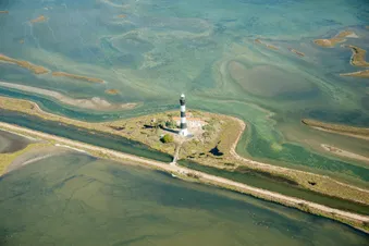 Vol Hélico - Au fil du Rhône et de la côte Camarguaise