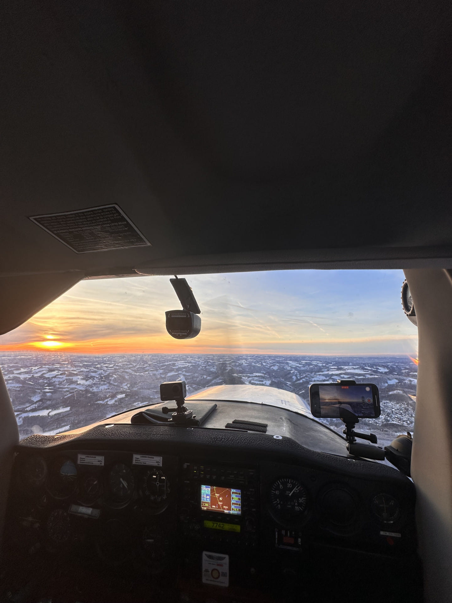 Sunset Flight