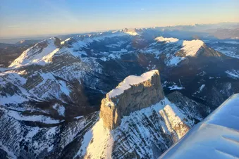 Le mont Aiguille.