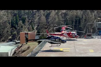 Vol sur mesure en hélicoptère à turbine depuis Sion