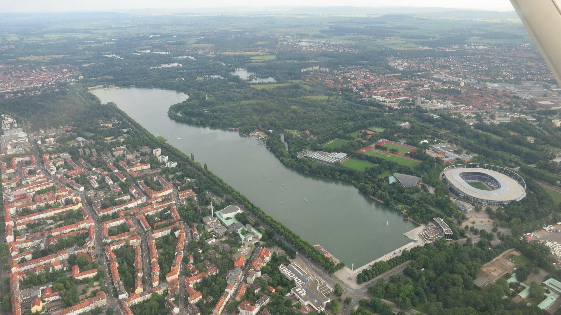 Großer Rundflug über Hannover