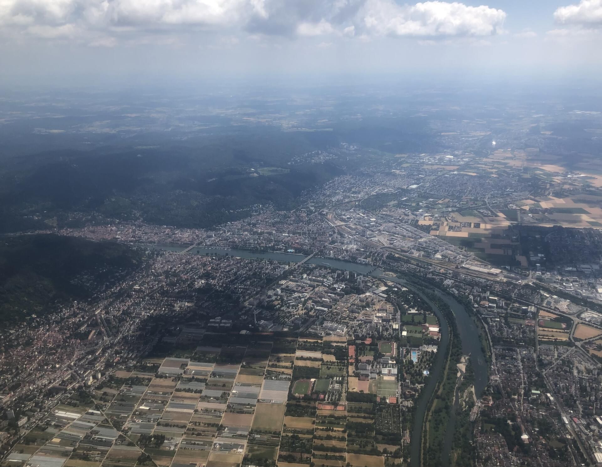 Rundflug Heidelberg - Speyer - Mannheim - Worms