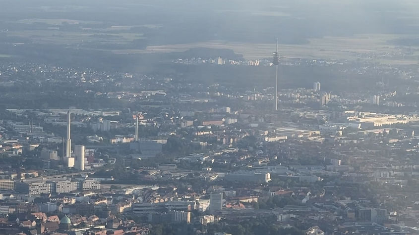 Rundflug Nürnberg/Fürth/Erlangen in einer Cessna 150