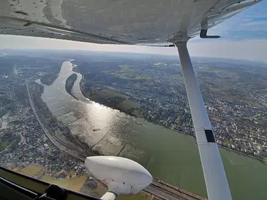 Rundflug über Köln, Bonn und das Siebengebirge