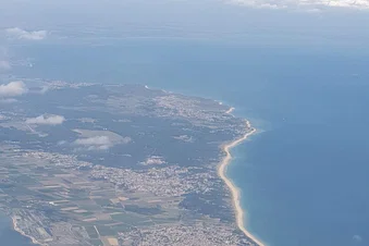 Vol au dessus des Pertuis de La Rochelle