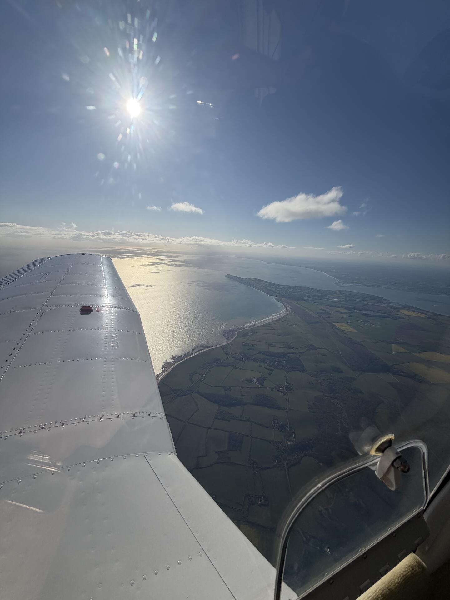 Sightseeing flight with possibility to land at Lee on Solent