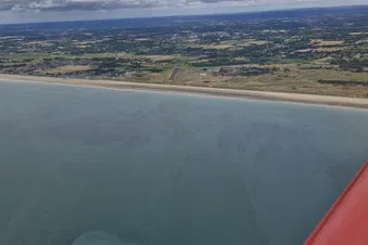 Survol de la côte Vermeille