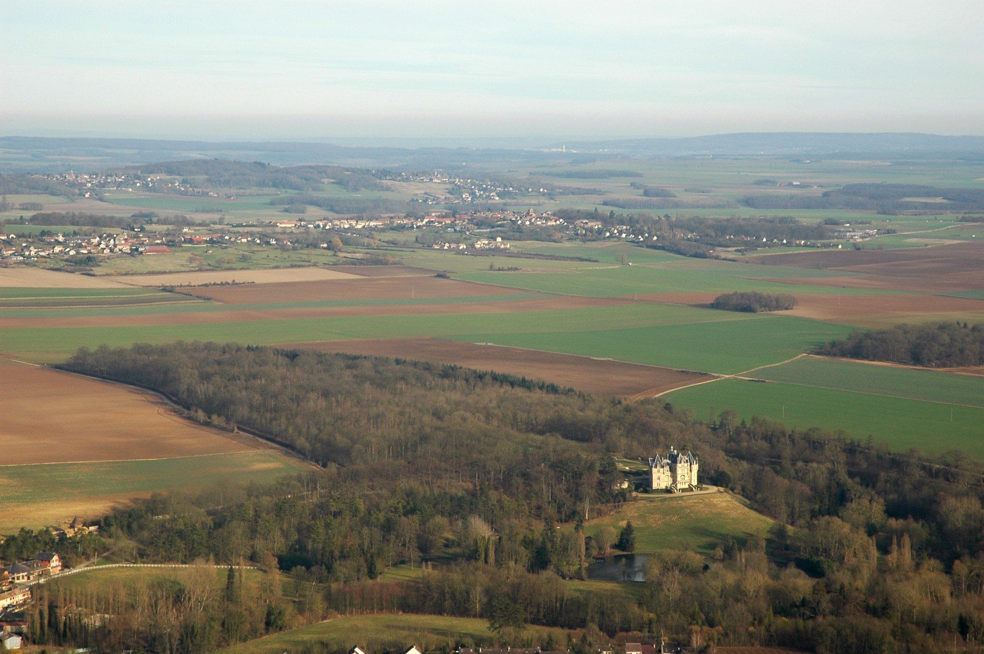Balade aérienne autour de Cergy