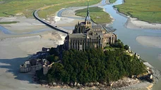 Cap Abbaye du Mont-Saint-Michel - Vol en hélicoptère