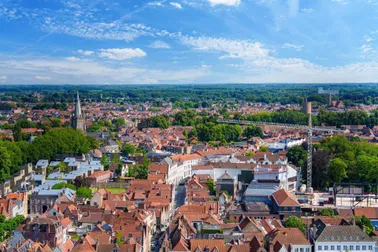 Discover Bruges from the skies