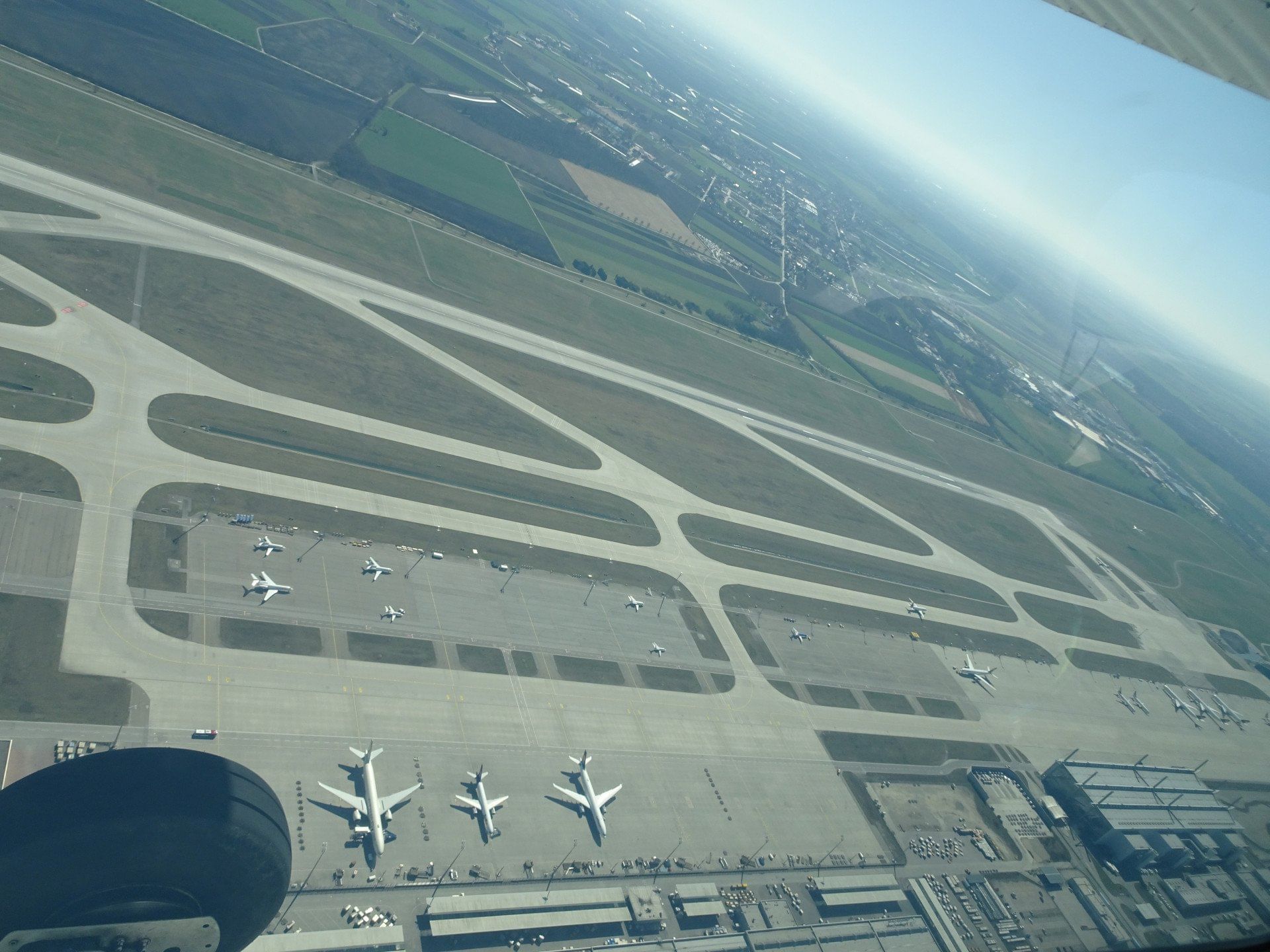 München von oben (inc. Flughafen MUC)