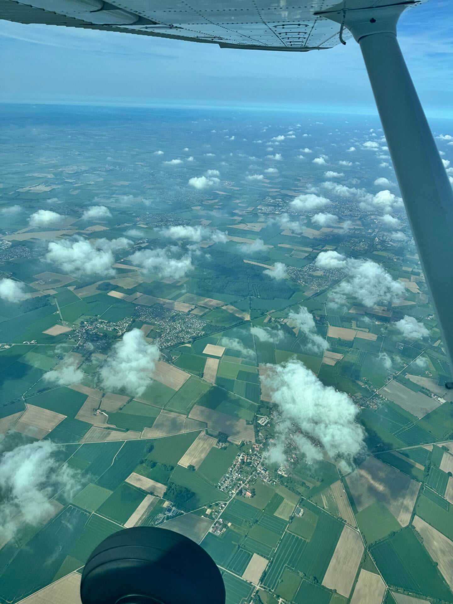 Traumflug von Norderney nach Egelsbach